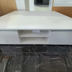 NOVA White Corner TV Unit