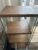 Walnut Timber & Glass 3-Tier Display Cabinet